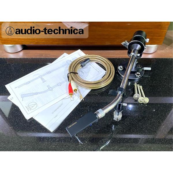 トーンアーム audio-Technica AT-1503III シェル/PHONOケーブル等付属 ...