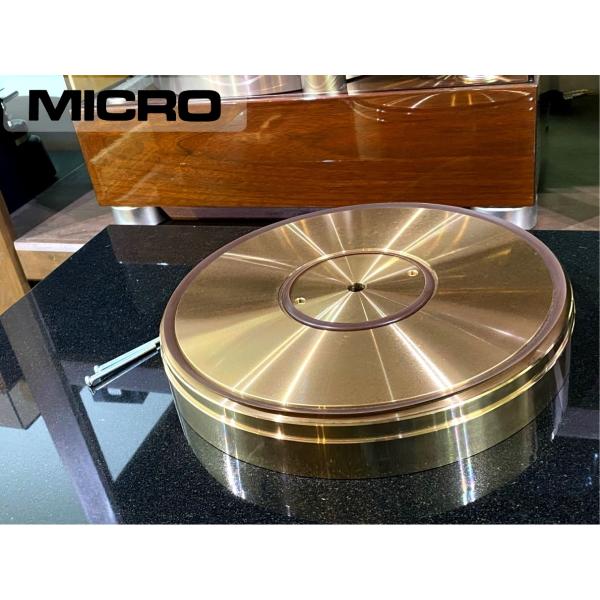 ターンテーブル MICRO RT-2000VG 吸着式 砲金製 Audio Station
