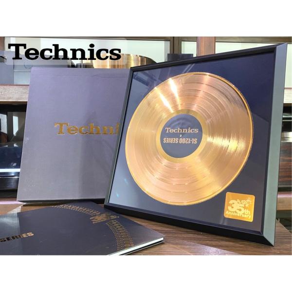Technics SL-1200 SERIES 35th Anniversary ゴールド ディスク...