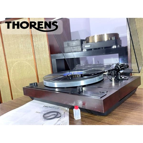 レコードプレーヤー THORENS TD320 MKII SME 3009-R BLACK 搭載 取...