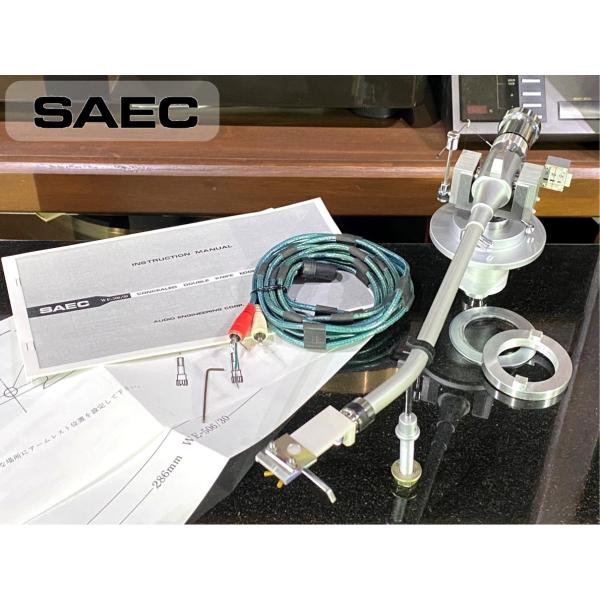 トーンアーム SAEC WE-506/30 ロング トーンアーム ULS-3X 純正シェル/CX-5...