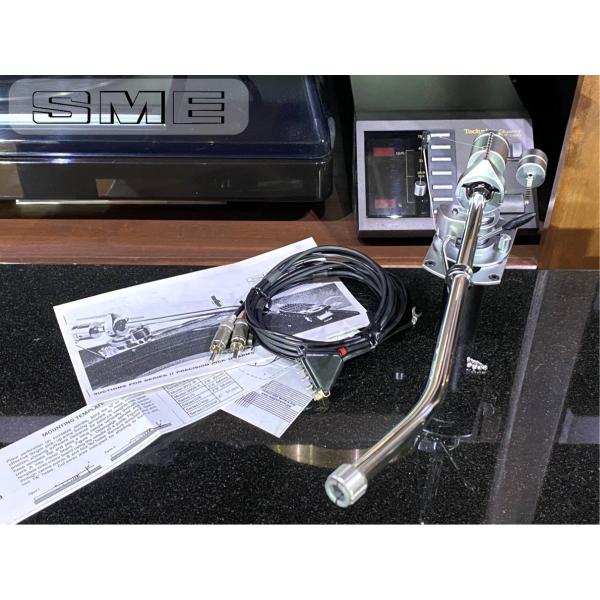 トーンアーム SME 3012 S2 ロング サブ針圧ウエイト/SMEケーブル等付属 リフターオイル...