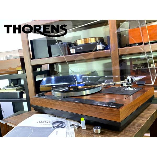レコードプレーヤー THORENS TD521 SME 3012-R 搭載 新品ベルト/SMEシェル...