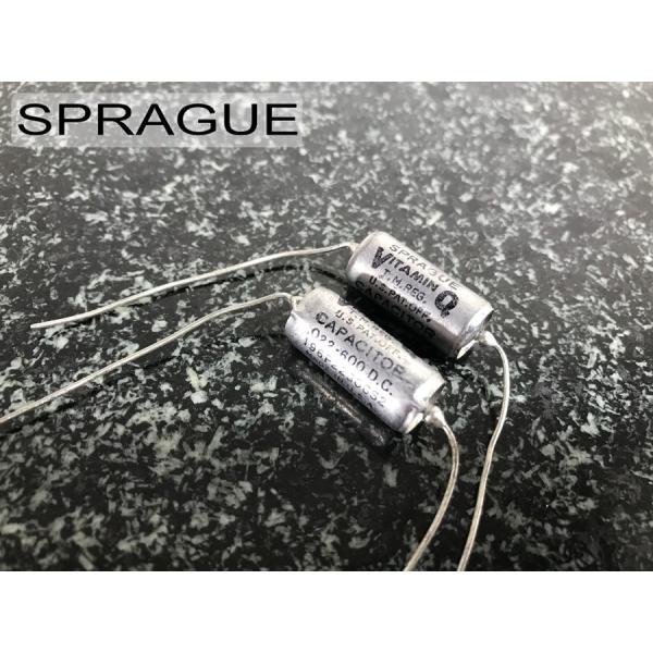 未使用 保管品  SPRAGUE スプラグ VITAMIN Q 0.022μF 600V コンデンサ...