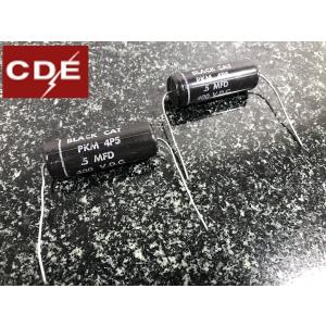 未使用 保管品 CORNELL DUBILIER コーネルデュプラー CDE BLACK CAT ブラックキャット 0.5μF 400V コンデンサー 2個