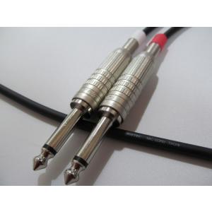 TSフォンケーブル 2本1セット | ケーブル：立井電線 SOFTEC MIC CORD | プラグ...