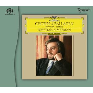 ショパン：バラード （全4曲） ツィマーマン、舟歌、幻想曲 CHOPIN 4 Ballades Barcarolle Fantasie ZIMERMAN ESSG-90280の商品画像