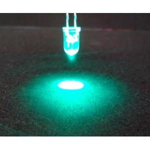 【10個入り】φ5 Blue Green LED (AQ-L05030BGC)_｜audioq