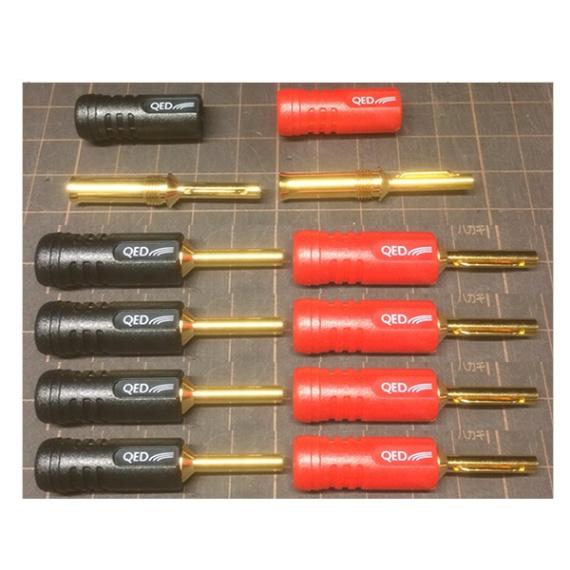 【別売ケーブルをQED AIRLOC仕様で加工するプラグ+工賃の商品です＜10箇所＞】QED　AIR...