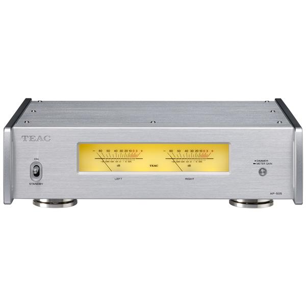 TEAC　AP-505-S（シルバー）　ステレオパワーアンプ　ティアック　AP505