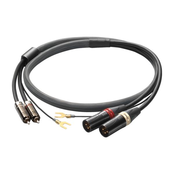 Phasemation　CC-1200R/1.2m（RCA-XLR）　バランス伝送型フォノケーブル　...