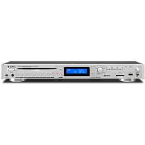 TEAC　CD-P750-S　FM/AMチューナーを内蔵したスリムなスロットインCDプレーヤー　ティアック　CDP750