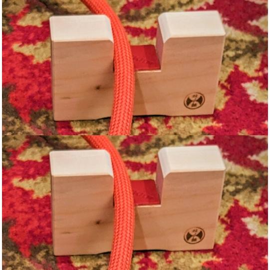 でんき堂スクェアオリジナル　DD-INS/GKB/RD（レッド・2個1組）　ケーブルインシュレーター