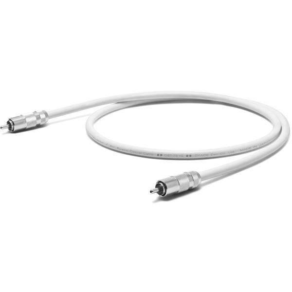 OYAIDE　DST-75R V2/1.3m（1本）　同軸デジタルケーブル 　DST75RV2　10...