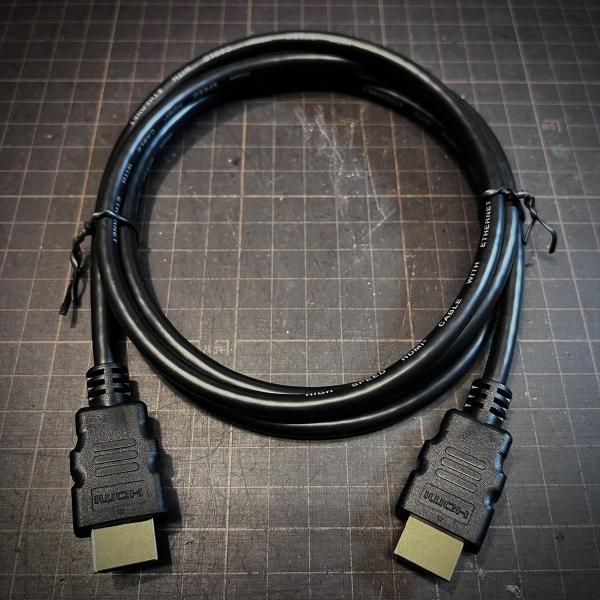 【ノンパッケージ品】HDMIケーブル/1.4mｘ1本　ハイスピード対応、ARC対応、フェライトコアな...