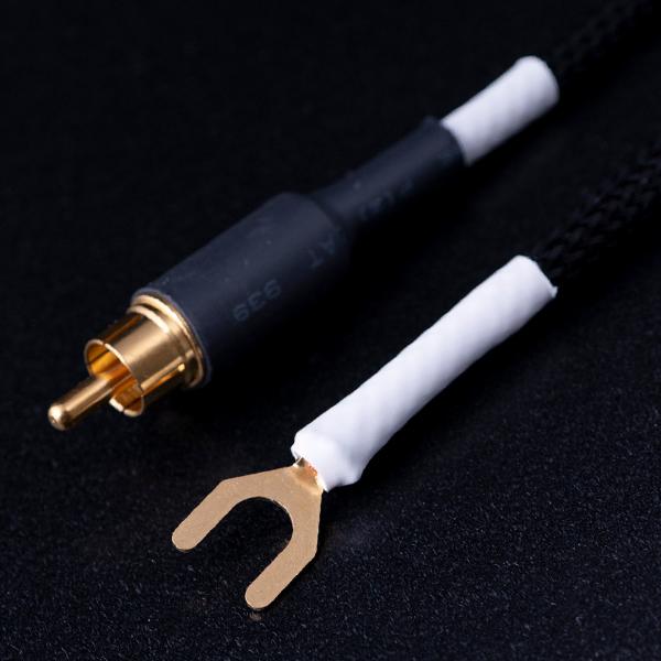 【即納！】KOJO　Clone1R/1.2m（RCAプラグ ーY型端子(M4推奨)）　アース線　光城...