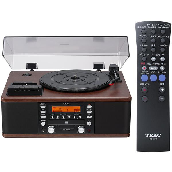 【即納！】TEAC　LP-R520 ターンテーブル＆カセット付きCDレコーダー