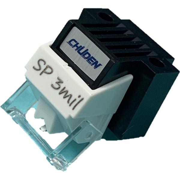 CHUDEN　MG-36SP3（接合ダイヤ丸針　３ミル）　SP(78回転）用MMカートリッジ　チュウ...