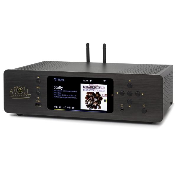 【納期情報：受注生産約2か月前後】ATOLL　MS120/B（ブラック）　ネットワークストリーマー/...