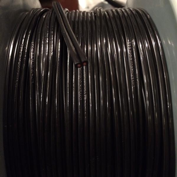 QED　Profile 42 Strand/BK（ブラック・1M）　スピーカーケーブル(1m単位で切...