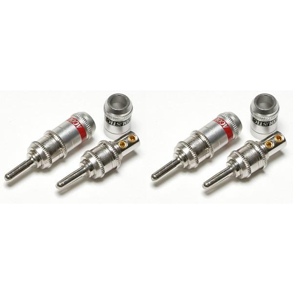 【納期情報：納期未定】AcousticRevive　RBN-1（4個1組）　バナナプラグ　アコリバ