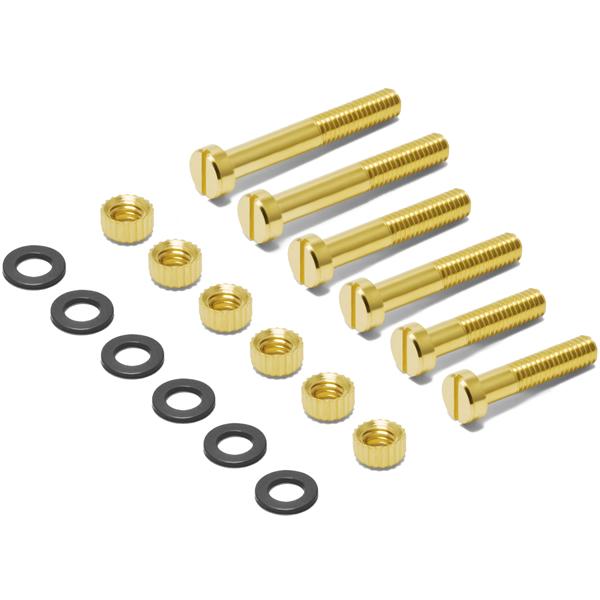 OYAIDE　SCR-L　(12/14/17mm)高性能レコードカートリッジ取り付けネジ/ナット/ワ...