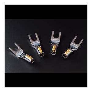 Zonotone LUGB-5.5Rh（4個1組） バナナ端子 5.5mmφ対応SPケーブル用