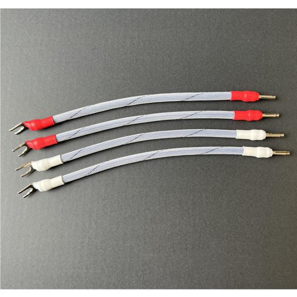 TIGLON　TPL-2000J-YB（20cmｘ4本・片側Yラグ、片側バナナ端子仕様）　ジャンパー...