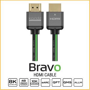 Kordz  HDMI 2.1規格対応 HDMIケーブル Bravo 1.0m