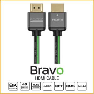 Kordz  HDMI 2.1規格対応 HDMIケーブル Bravo 3.0m