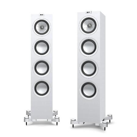 KEF (ケーイーエフ) スピーカーシステム Q550WH サテンホワイト 1ペア