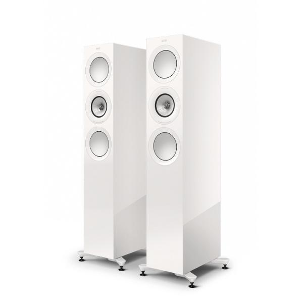 KEF (ケーイーエフ) スピーカーシステム R7 Meta ホワイトグロス 1ペア