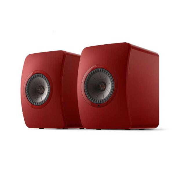 ケーイーエフ スピーカーシステム KEF LS50 Wireless II crimson-red-...