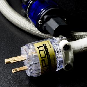 6N2P-3.5Blue MEGANE(1.5m) Zonotone メガネ型電源ケーブル1.5m