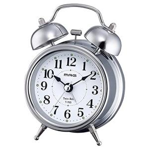 MAG ベルズミニDX アナログ 目覚まし時計 シルバー