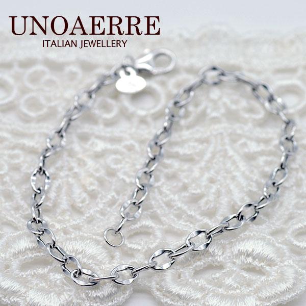 ウノアエレ UNOAERRE　K18 ホワイトゴールド  ブレスレット 30069#3102