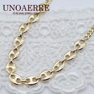 UNOAERRE（ウノアエレ） フィガロチェーンブレスレット K18 UNOAERRE