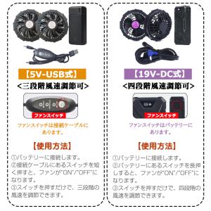 空調ベスト ファン付きベスト 空調作業服 空調...の詳細画像4