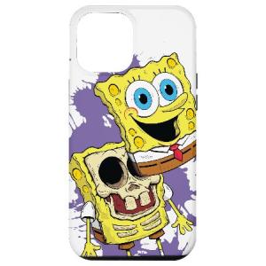 iPhone 13 Pro Max Cool Skull Candy SpongeBob Squar...