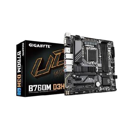 GIGABYTE B760M D3H intel 第14・13・12世代 Coreプロセッサ対応 L...