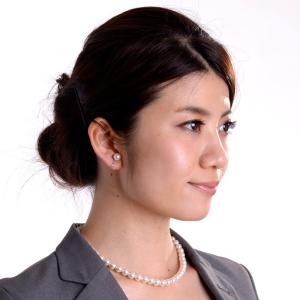 スワロフスキーパールネックレス・イヤリングor...の詳細画像1