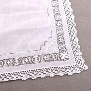 汕頭手刺繍 ハンカチ 7203 | ブライダル 結婚式 フォーマル