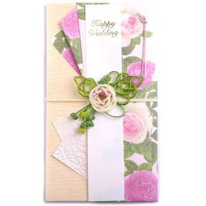 お祝儀袋 ご祝儀袋 結婚式 ピンクローズ 金封・のし袋・御結婚御祝・寿