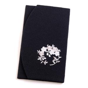 ちりめん桜刺繍ふくさ 2枚セット 紙箱入 慶弔...の詳細画像2