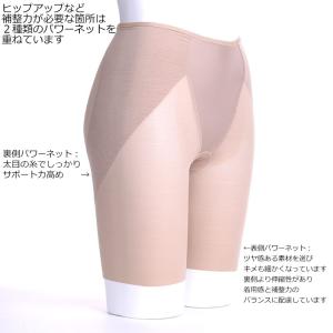 ロングガードル 日本製 ヘム 骨盤 ブライダル...の詳細画像3