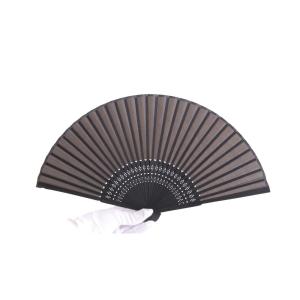 アウトレット喪扇 黒扇子 7寸男女兼用 女性用...の詳細画像2