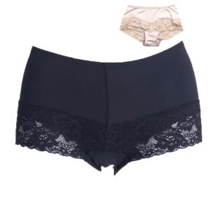 サニタリーショーツ レース付 インナー 下着 サニタリー ショーツ パンティー 生理  レース  パンツ  レディース レディス 女性 ブラック ベージュ M L