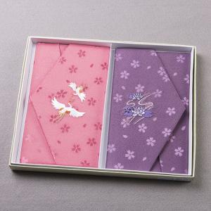 慶弔両用ふくさセット 2枚入り袱紗 日本製の詳細画像1