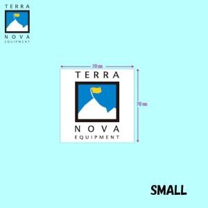 【テラノヴァ Terranova】テラノヴァ ステッカー S（アウトドア／山／キャンプ／Sticker／Camp／outdoor）｜auroralodge