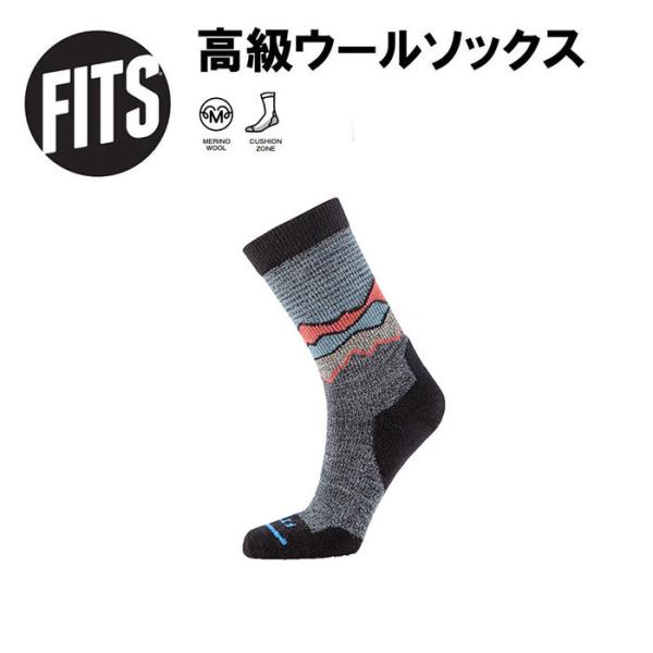 【フィッツ FITS】ライトハイカークルー  靴下 メリノウールソックス 登山 ハイキング made...
